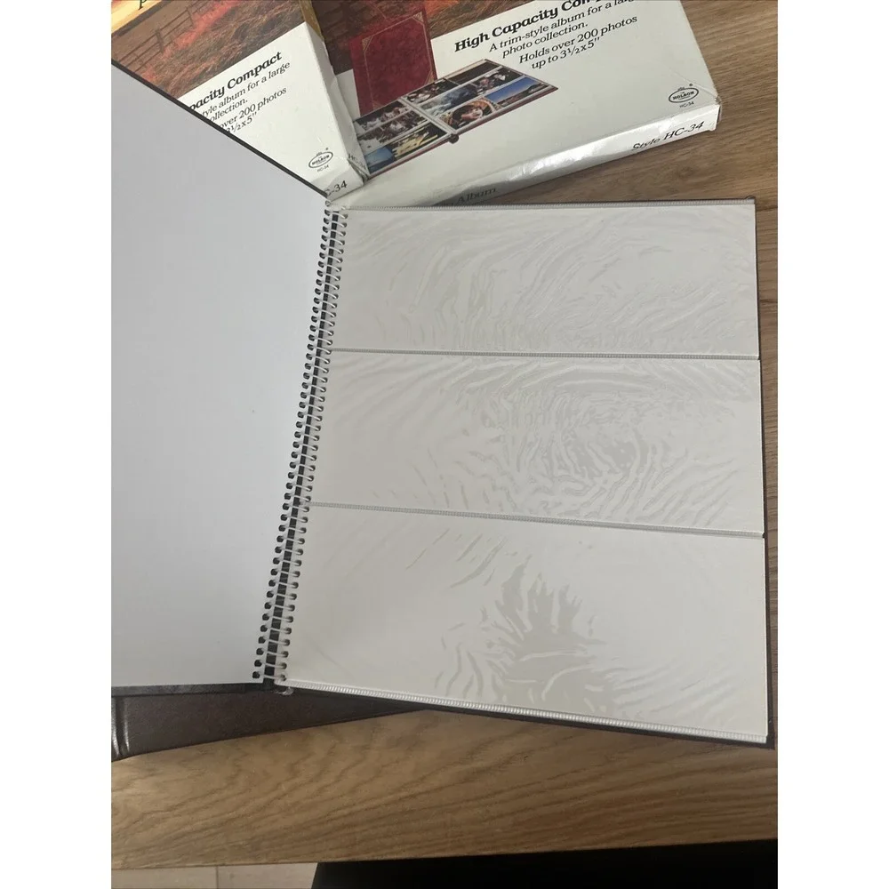 2 Vintage Holson Memory Lane Photo Album Holds Up To  Photos 200 Photos Each
